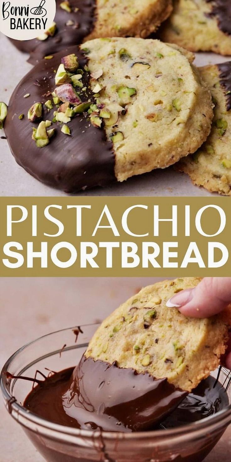 Melt-in-Your-Mouth Pistachio Shortbread: Simple Slice & Bake